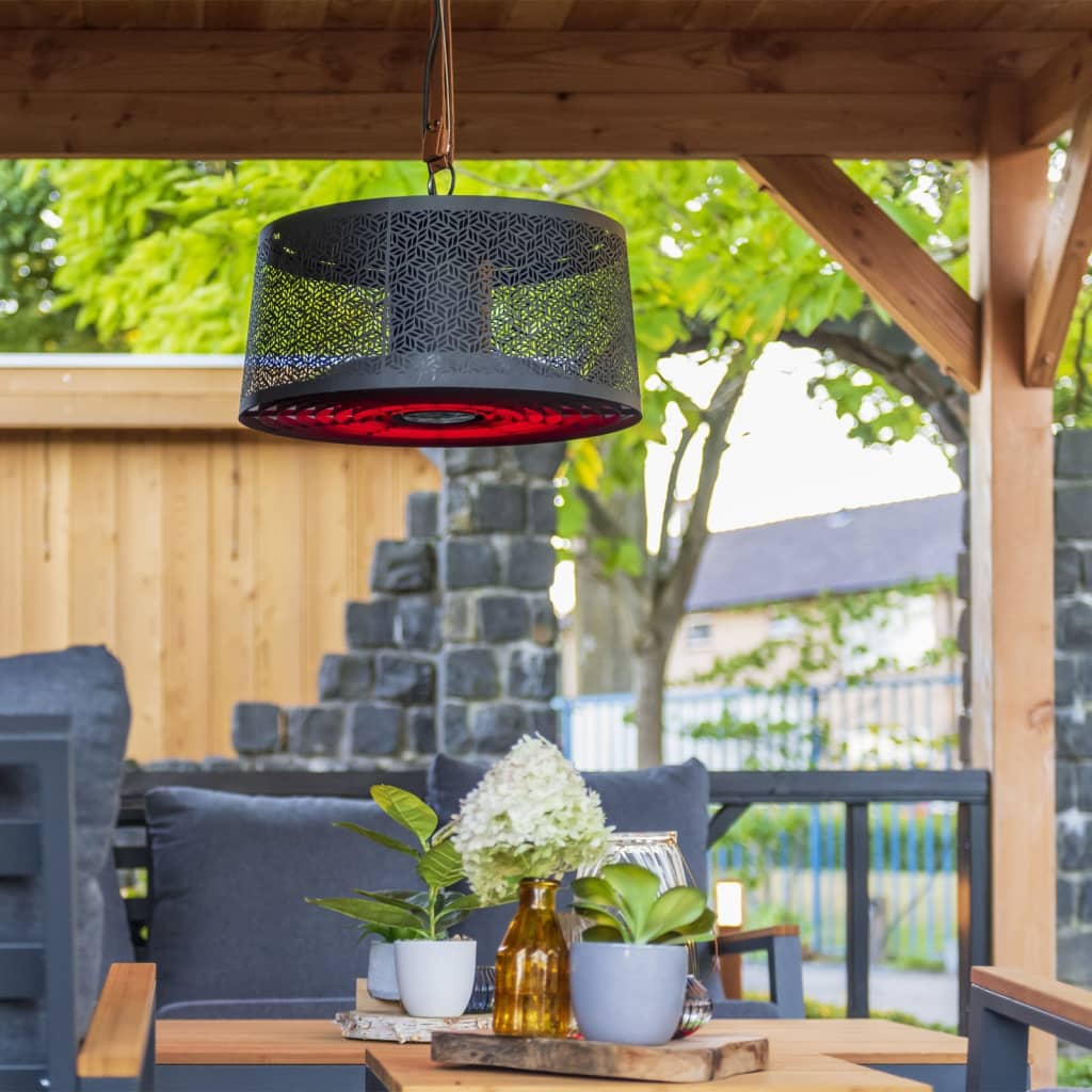 Gespenrte Heizung Artix Ultra Hanging 2000 W Roségoud Schwarz