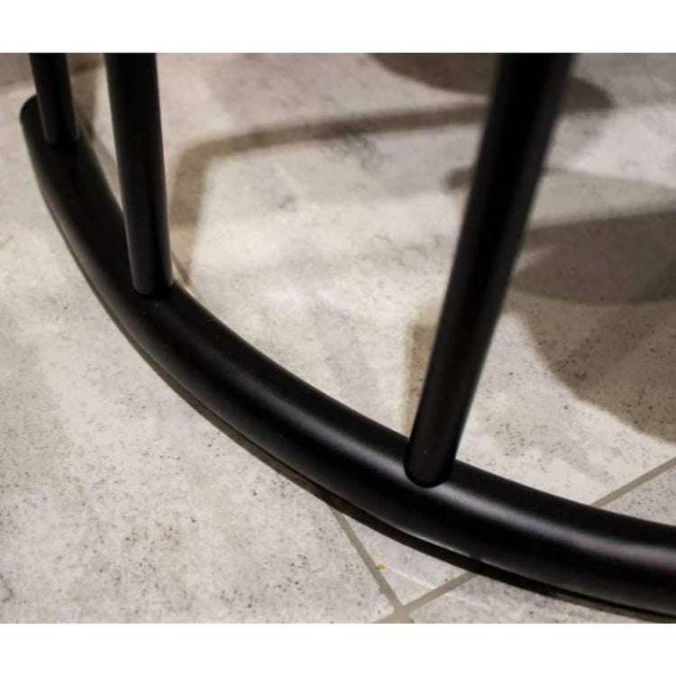 Badezimmerlösungen Badezimmerlösungen Handtuchregal Stehend 49,5 x 75 cm Metall Schwarz
