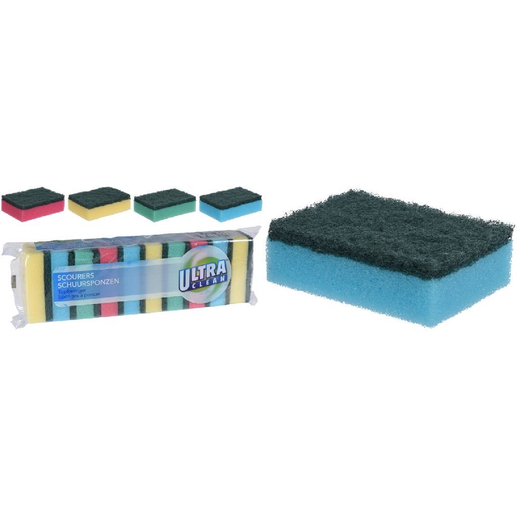 Ultra Clean Scheuerschwämme 8x5x2,5 cm 10 Stück