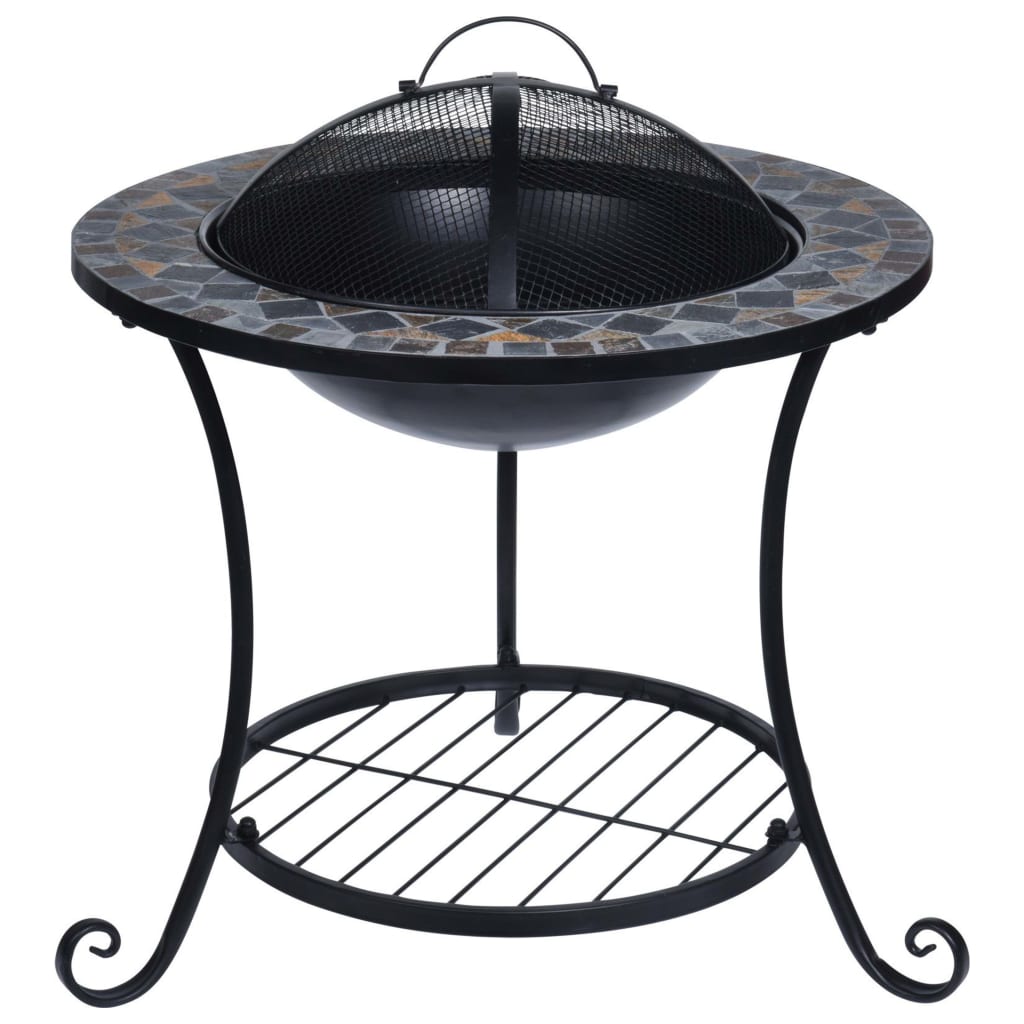 Prograrden Progarden Fire Bowl mit Mosaikdesign 58x58x44 cm