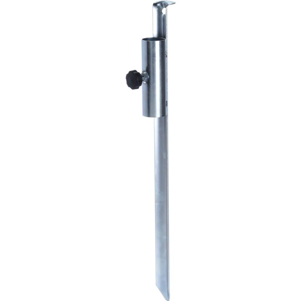 Abi Parasol Holder 49 cm, 498gr, Metall mit Zink