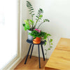 Pro Gartengarten Metall Tisch 40x49 cm Matt Dunkelgrau