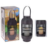 Prograrden Progarden Lantern mit Kerze Solar führte Rattan Black