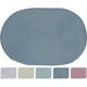 Verschiedenes Placemat Oval 44x29 cm 5 verschiedene Farben