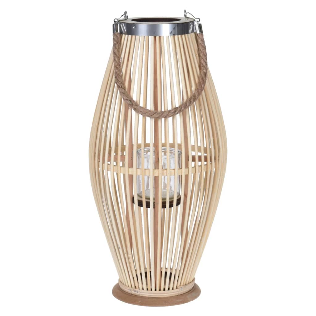 Hs Kollektion Hs Sammlung Lantern 24x48 cm Bamboo Natural