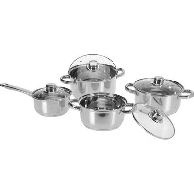Ausgezeichnete Houseware Houseware 8-Teile-Pfanne Edelstahl