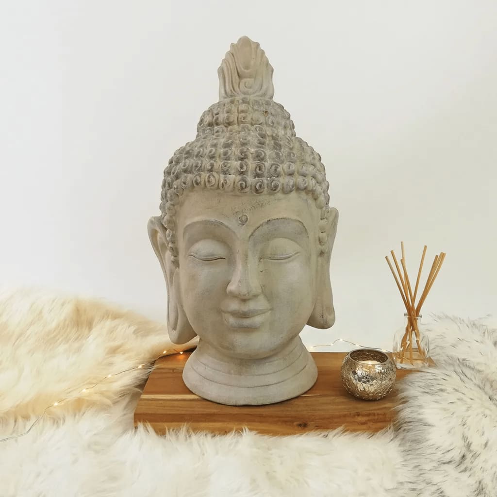 Prograrden Proger Buddhahoofd dekorativ 23x22x45 cm