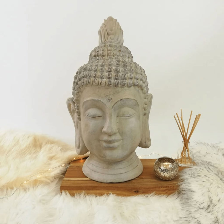 Prograrden Prograrden Buddhahoofd dekorativ 31x29x53,5 cm