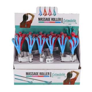 Verschiedene Massagewalze ausziehbar