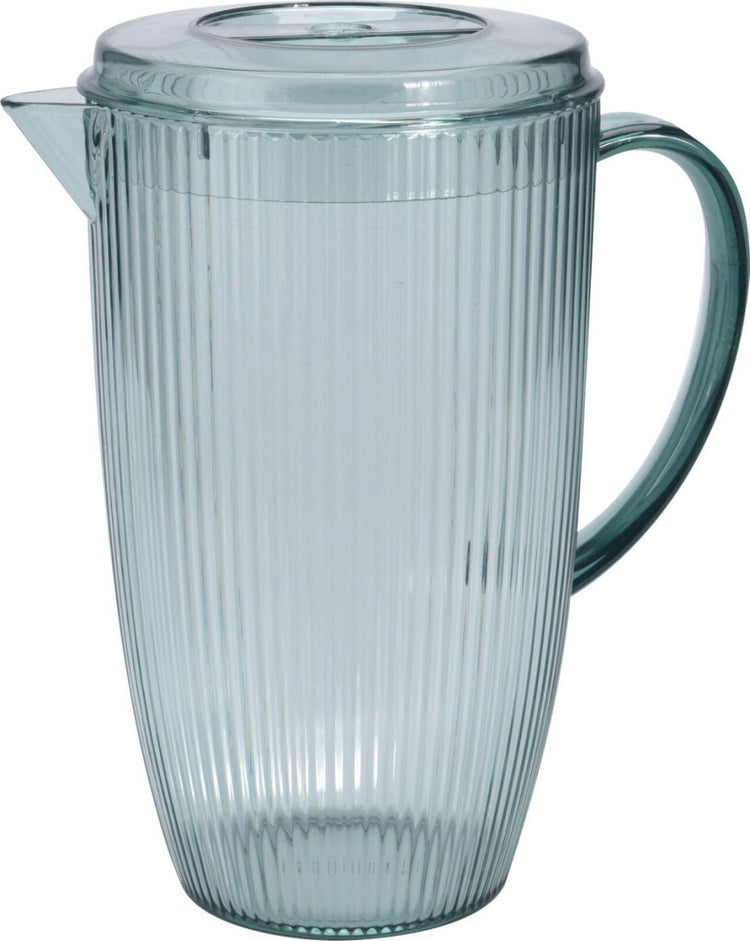 Ausgezeichnete Hausware Houseware Sapkan Schenkkan Carafe mit Deckel 2,5 l transparentes Grün