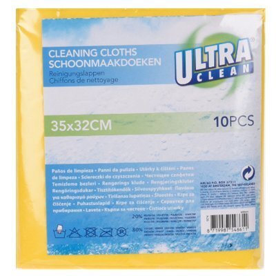 Ultra saubere ultra saubere Viskose -Housekeeping -Wischtücher 10 Teile