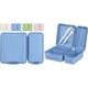 AM-63 Doppel-Lunchbox + Besteckset Assorti