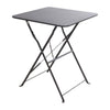Excellent Houseware Klapptisch 60x60x71 cm Anthrazit