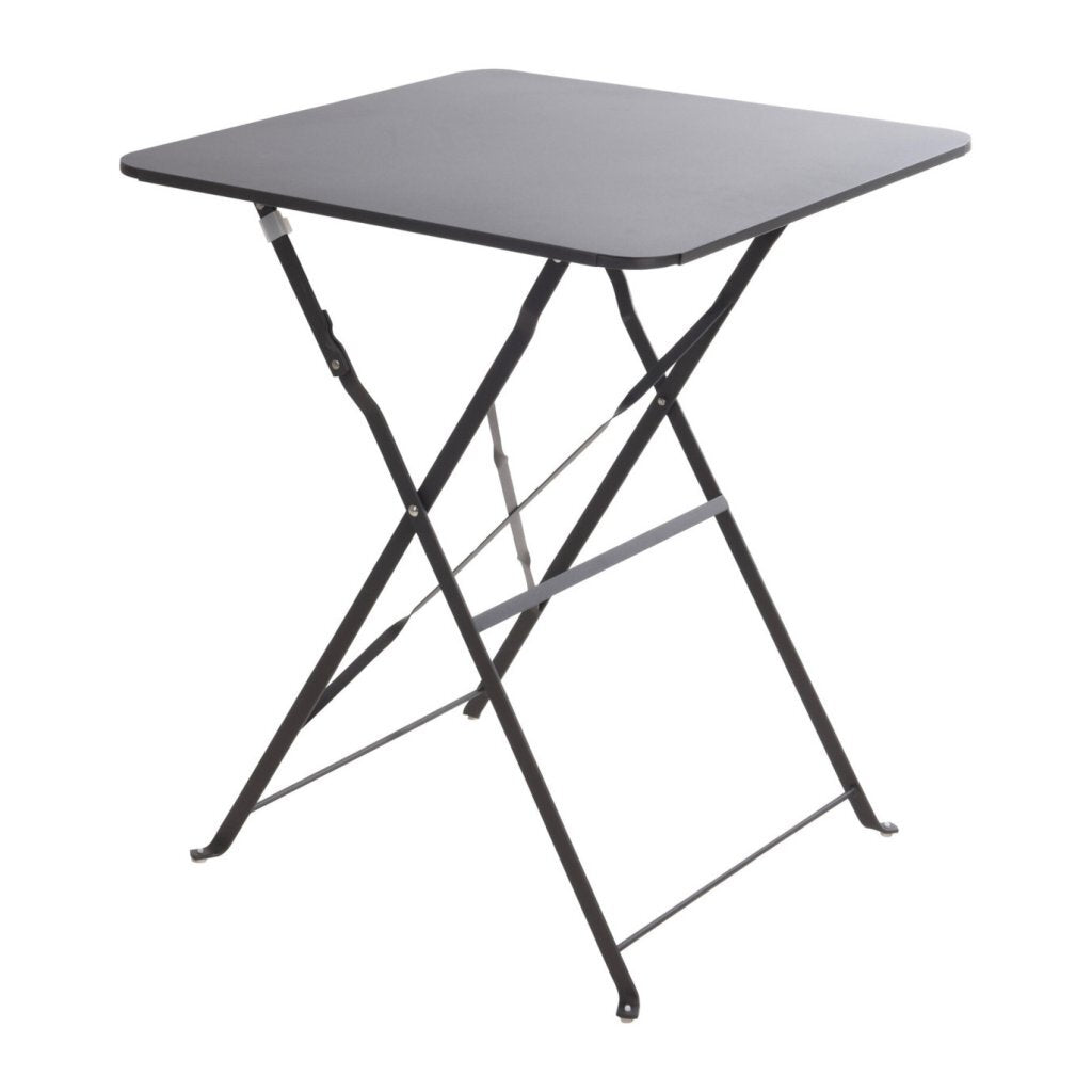 Excellent Houseware Klapptisch 60x60x71 cm Anthrazit