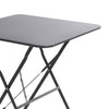Excellent Houseware Klapptisch 60x60x71 cm Anthrazit