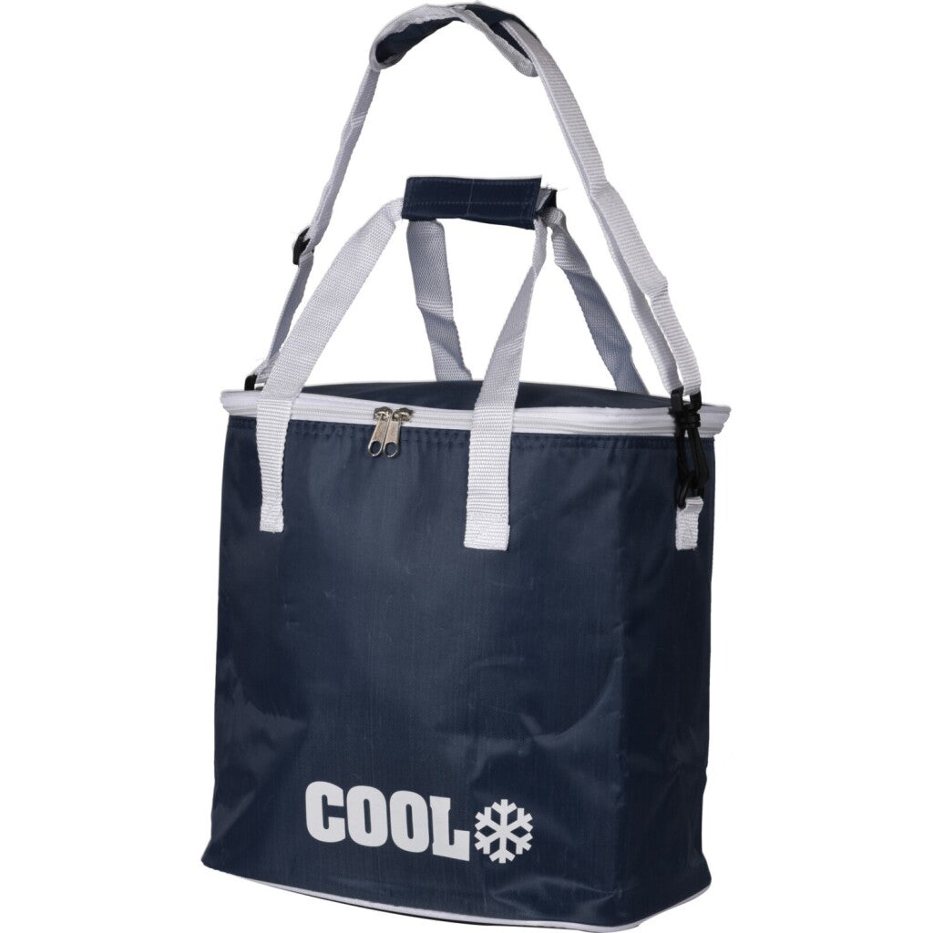 Basic Cooler Bag 18L 29x21x31 cm dunkelblau weiß