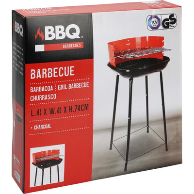Grill halb offen 41 cm