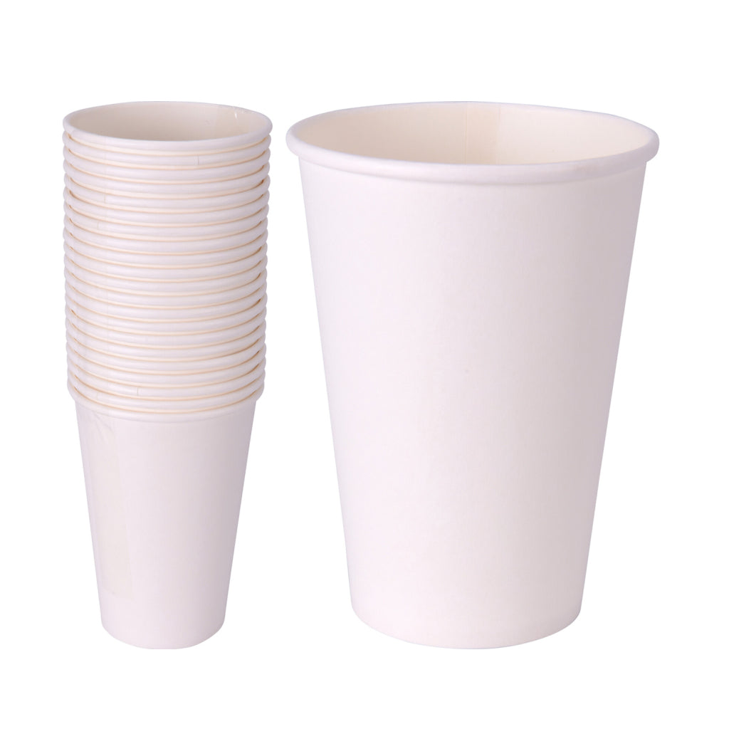 Basispapierbecher 350 ml Weiß