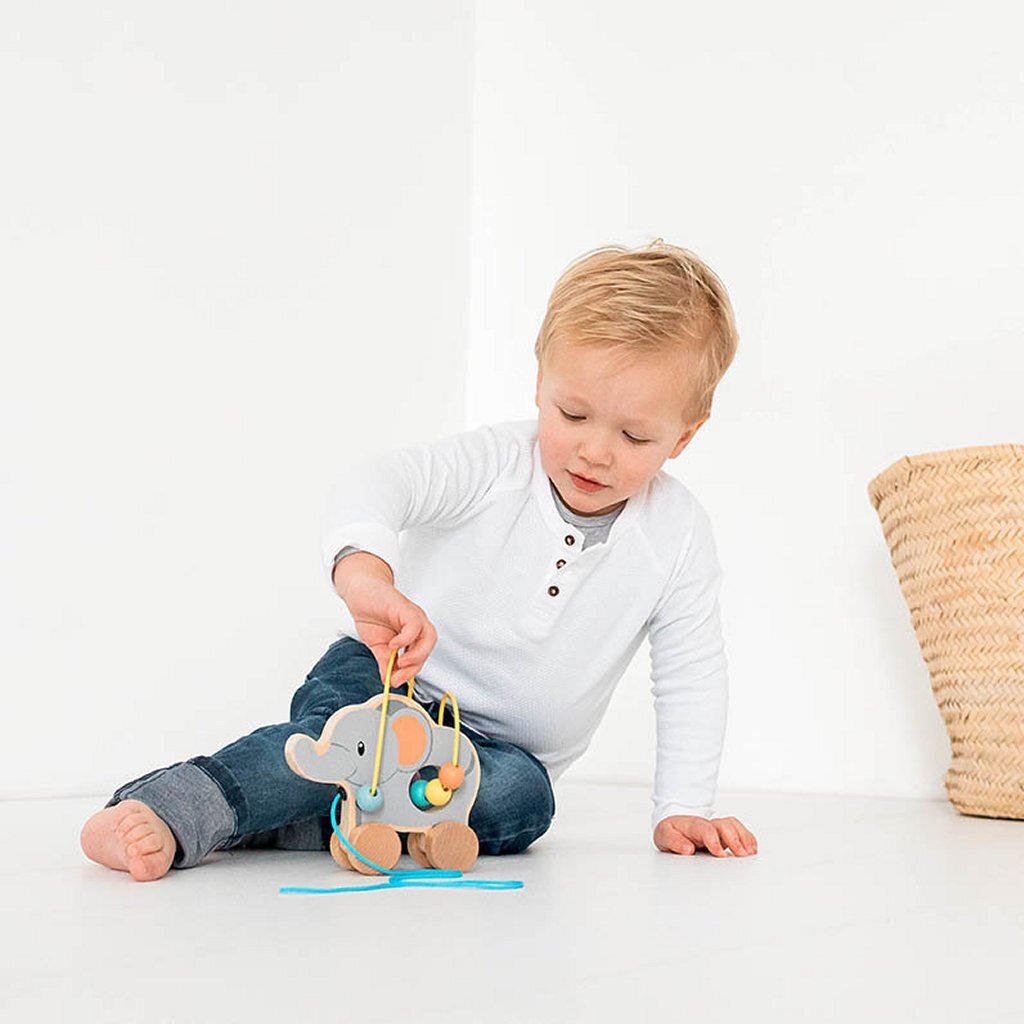 Studio Circus Studio Circus Holz Trek Figur Elefant