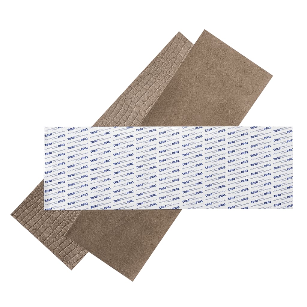 Wandkunst Wallart 16 St. Fliesen Stubbs Ledergrau Taupe