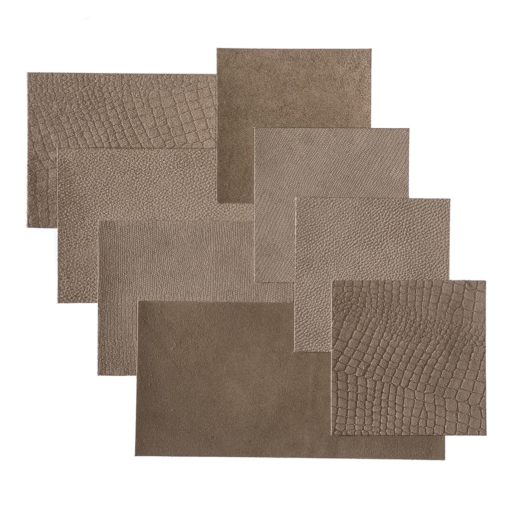 Wandkunst Wandkunst 32 St. Fliesen Argyle Ledergrau Taupe