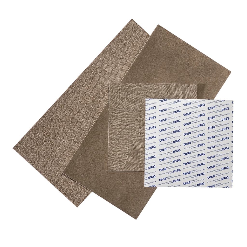 Wandkunst Wandkunst 32 St. Fliesen Argyle Ledergrau Taupe