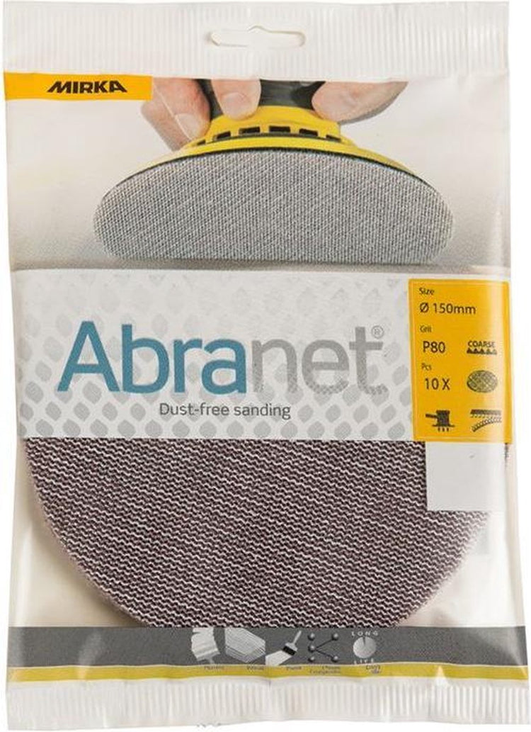 Mirka Abranet Eco Schleifscheiben 150 mm *Kleinpackung* – P240
