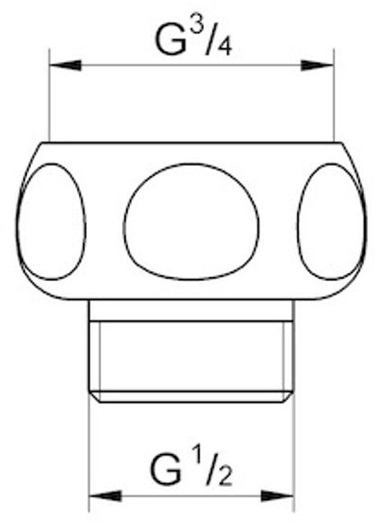 Grohe Relexa Brauseanschlussarm 28817000