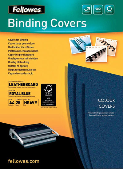 Einband Fellowes 5373902 zellstoffblau