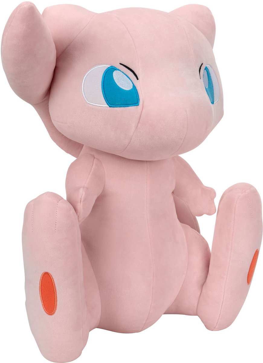 Jazwares Pokémon Kuscheltierfigur Mew 20 cm Kuscheltiere