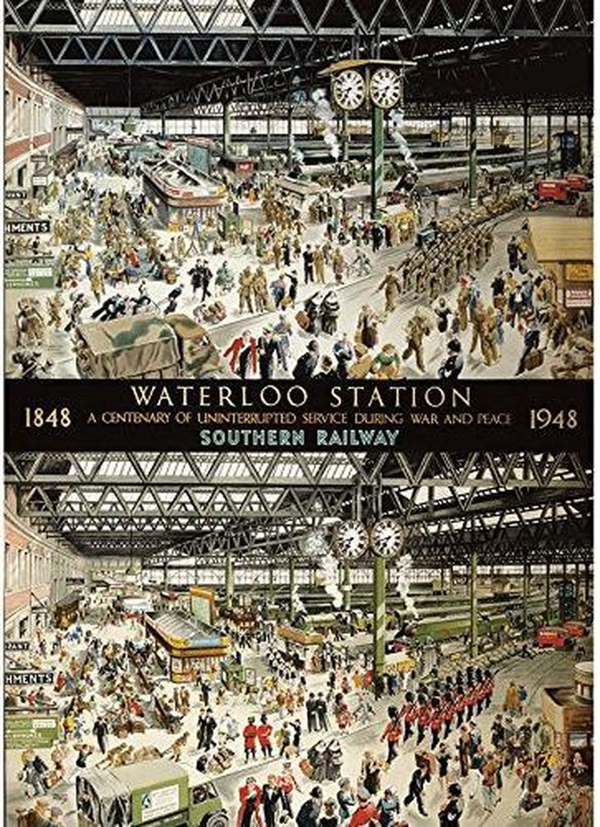 Gibsons – Waterloo Station (von Helen Mckie) – 1000 Teile 68×49 cm (B×H) – Puzzle für Erwachsene