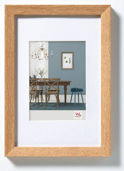Walther Fiorito – MDF-Holzrahmen – Fotogröße 13 x 18 cm – helle Eiche