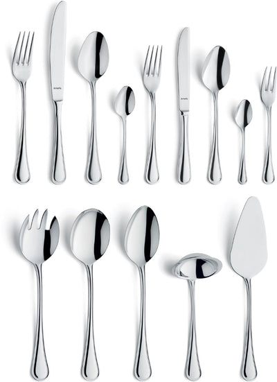 Amefa Haydn 60-teiliges Besteckset für 6 Personen – silberfarben
