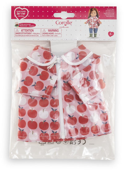 Corolle ma doll raincoat apples - 36cm