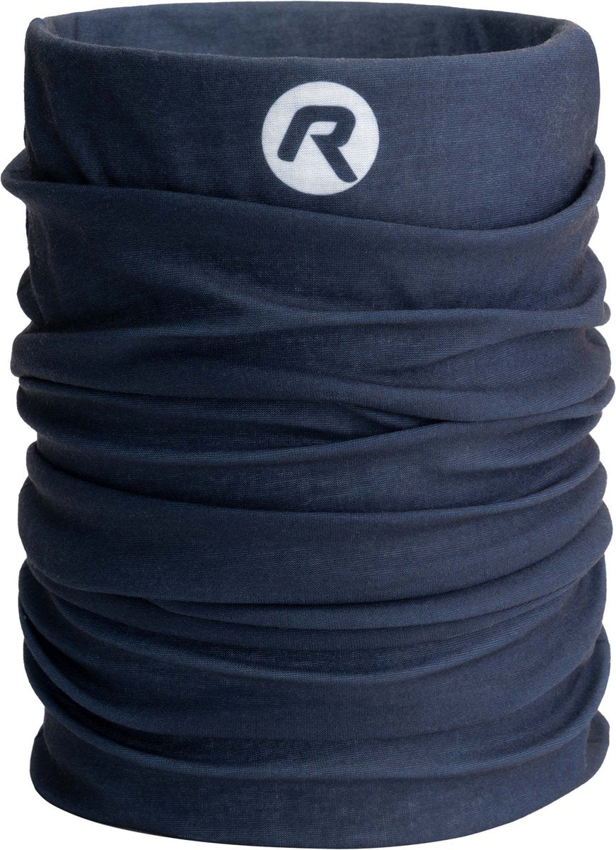 Rogelli solider Halswärmer – Unisex – Blau – Größe Einheitsgröße
