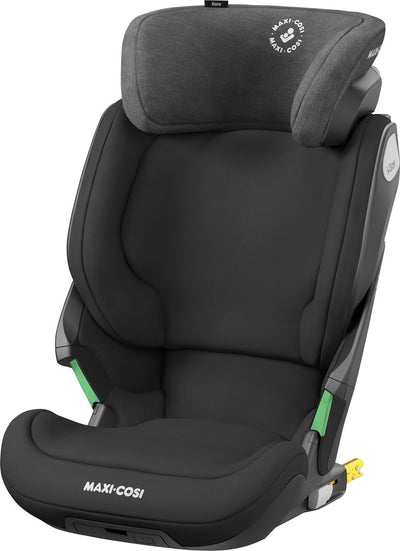 Maxi-Cosi Kore i-Size-Autositz – authentisches Schwarz – 3,5 bis 12 Jahre – Isofix- und/oder Gurtmontage