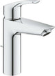 Grohe Eurosmart Waschtischmischer – M-Größe – Metallhebel – Silkmove Starlight Ecojoy – Temperaturbegrenzer – Chrom