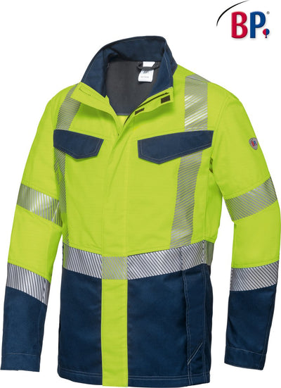 Bp 2208-590-6614-38 40l Arbeitsjacke – Arbeitsjacke für Herren – Stehkragen, Reflektorstreifen