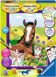 Ravensburger Malen nach Zahlen Pferd und Kätzchen