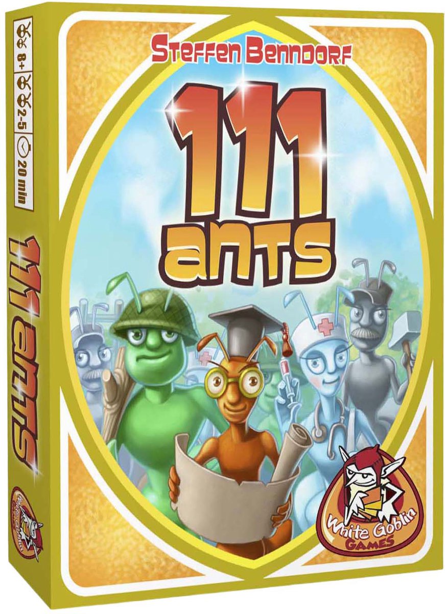 Weiße Koboldspiele 111 Ameisen – Kartenspiel