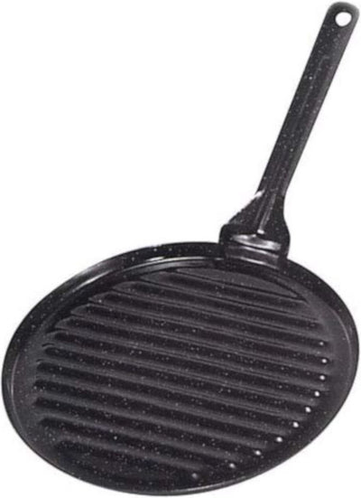 Garcima Grillpfanne 22 x 42 cm Keramik schwarz