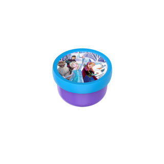 Mepal Obstbox Campus – 300 ml – inklusive Obstgabel – gut verschließbar – Snackbox – Frozen Friends