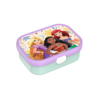 Mepal Lunchbox Campus – 750 ml – Lunchbox mit Fächern für Kinder – geeignet für 4 Sandwiches – Princess Power