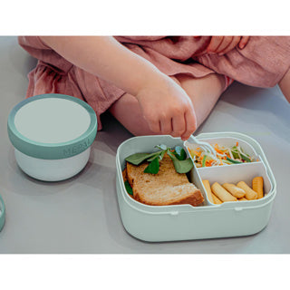 Mepal Lunchbox Campus – 750 ml – Lunchbox mit Fächern für Kinder – geeignet für 4 Sandwiches – Princess Power