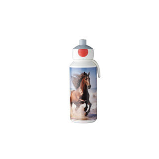 MEPAL-Trinkflasche Pop-up Campus 400 ml Wildpferde
