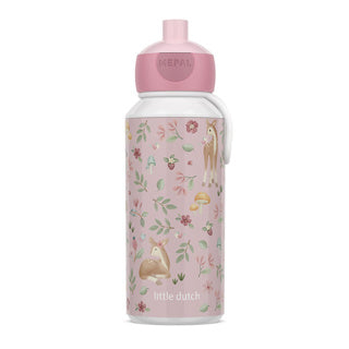 Mepal Trinkflasche Pop-Up Campus 400 ml - Feengarten | 2 Stk