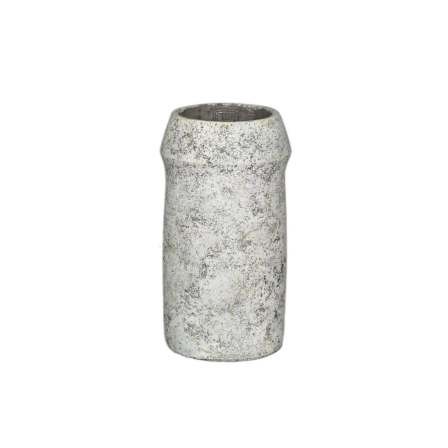Ptmd Blumentopf Nimma grau 16x16x30cm