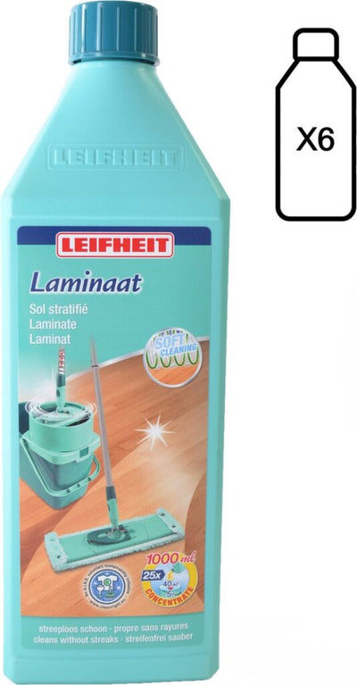 Leifheit Laminatreiniger 6 x 1l