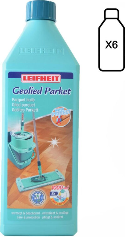 Leifheit geölter Parkettreiniger 6 x 1l