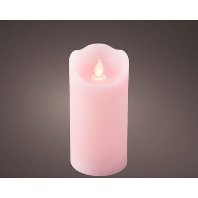 Andere Marken leiteten wehende Kerzen 15x7,5 cm Pink